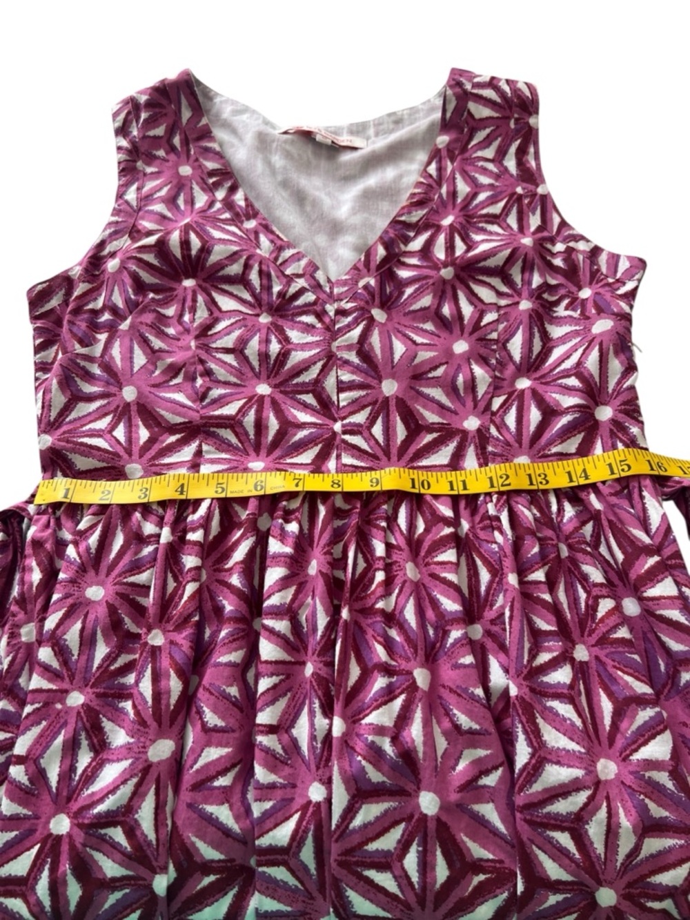 Ro's Garden The Mariana Floral Midi Dress In Raspberry Size M - Picture 13 of 16